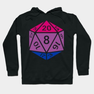 Bisexual Roll D20 Hoodie